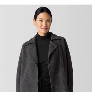 NWT Eileen Fisher Wool Jacket/Coat